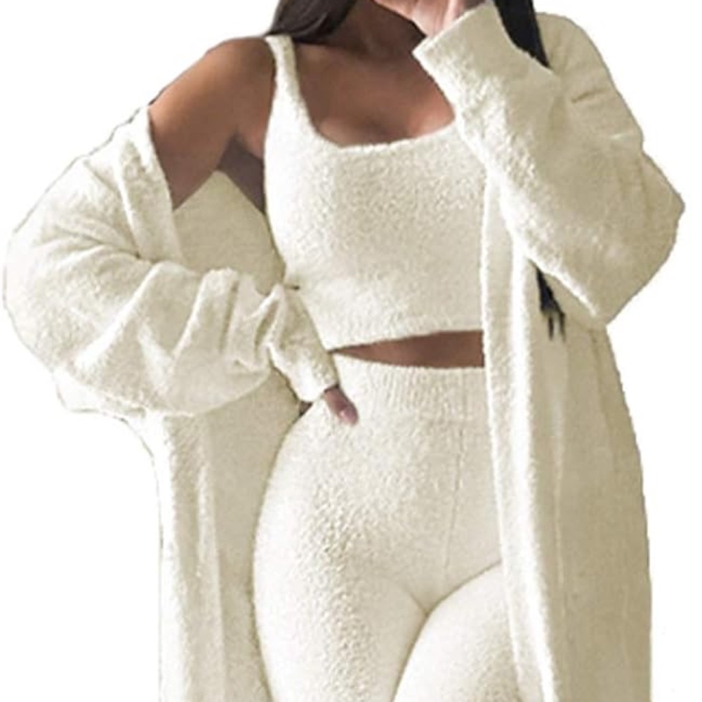 Skims cozy knit set